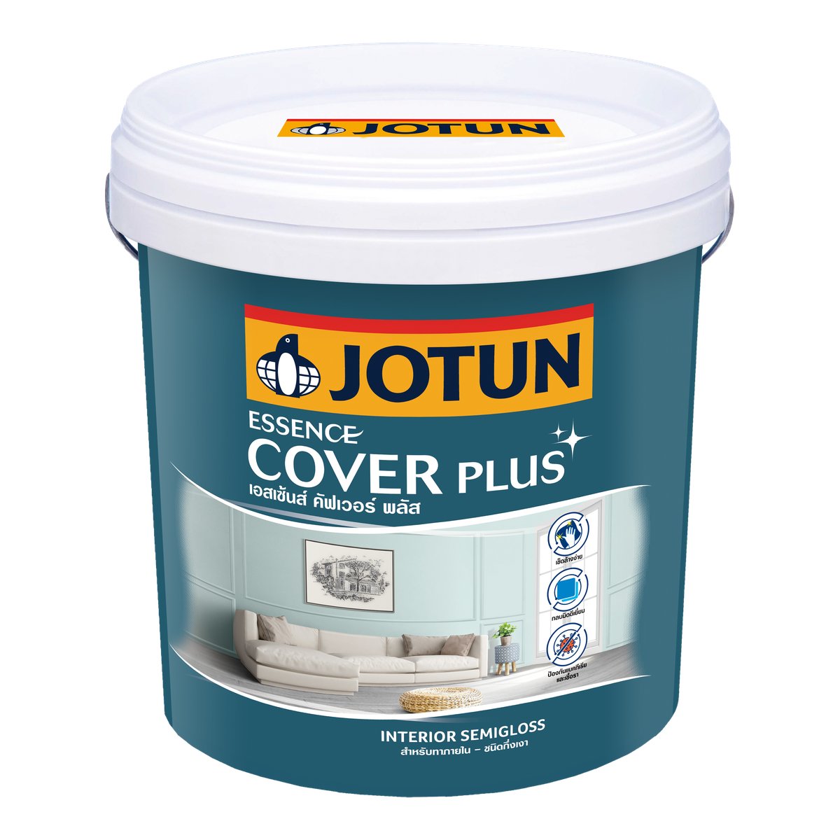 โจตัน เอสเซ้นส์ คัฟเวอร์ พลัส ชนิดกึ่งเงา (Jotun Essence Cover Plus Semigloss) ภาพที่ 2
