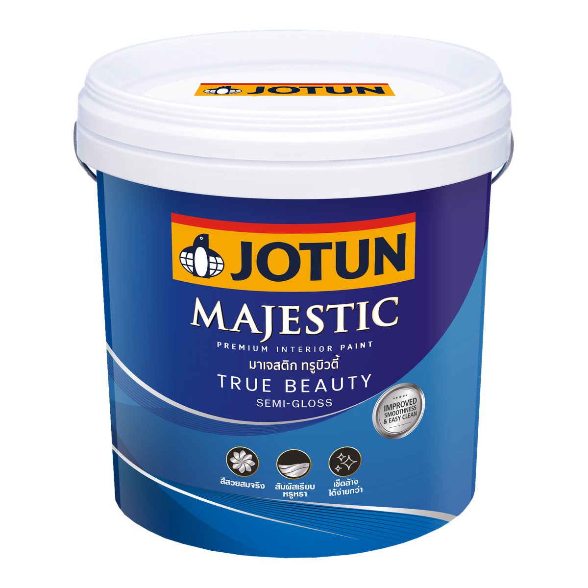 โจตัน มาเจสติก ทรูบิวตี้ กึ่งเงา (Jotun Majestic True Beauty Semi-Gloss) ภาพที่ 2