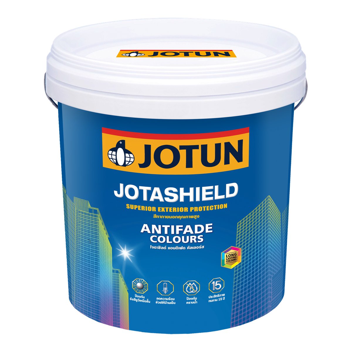 โจตัน โจตาชิลด์ แอนติเฟด คัลเลอร์ส (Jotun Jotashield Antifade Colours) ภาพที่ 2