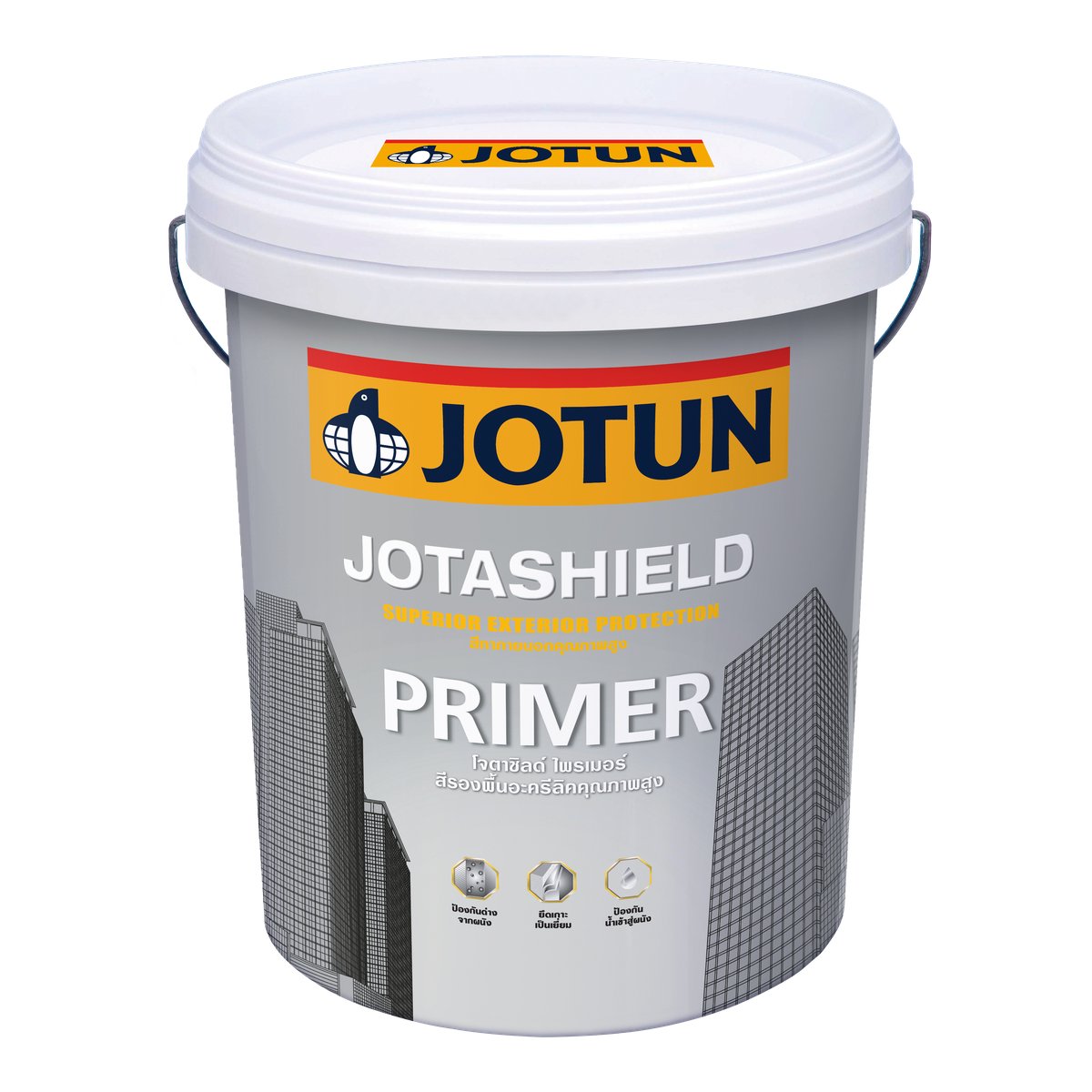 โจตัน โจตาชิลด์ ไพรเมอร์ สีรองพื้นอะคริลิค (Jotun Jotashield Primer) ภาพที่ 2
