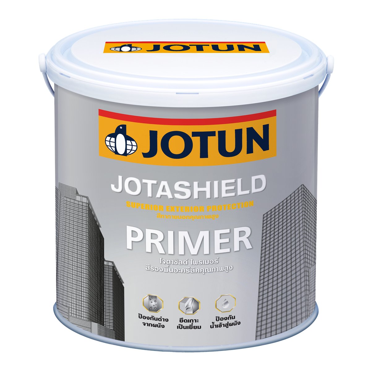 โจตัน โจตาชิลด์ ไพรเมอร์ สีรองพื้นอะคริลิค (Jotun Jotashield Primer) ภาพที่ 1
