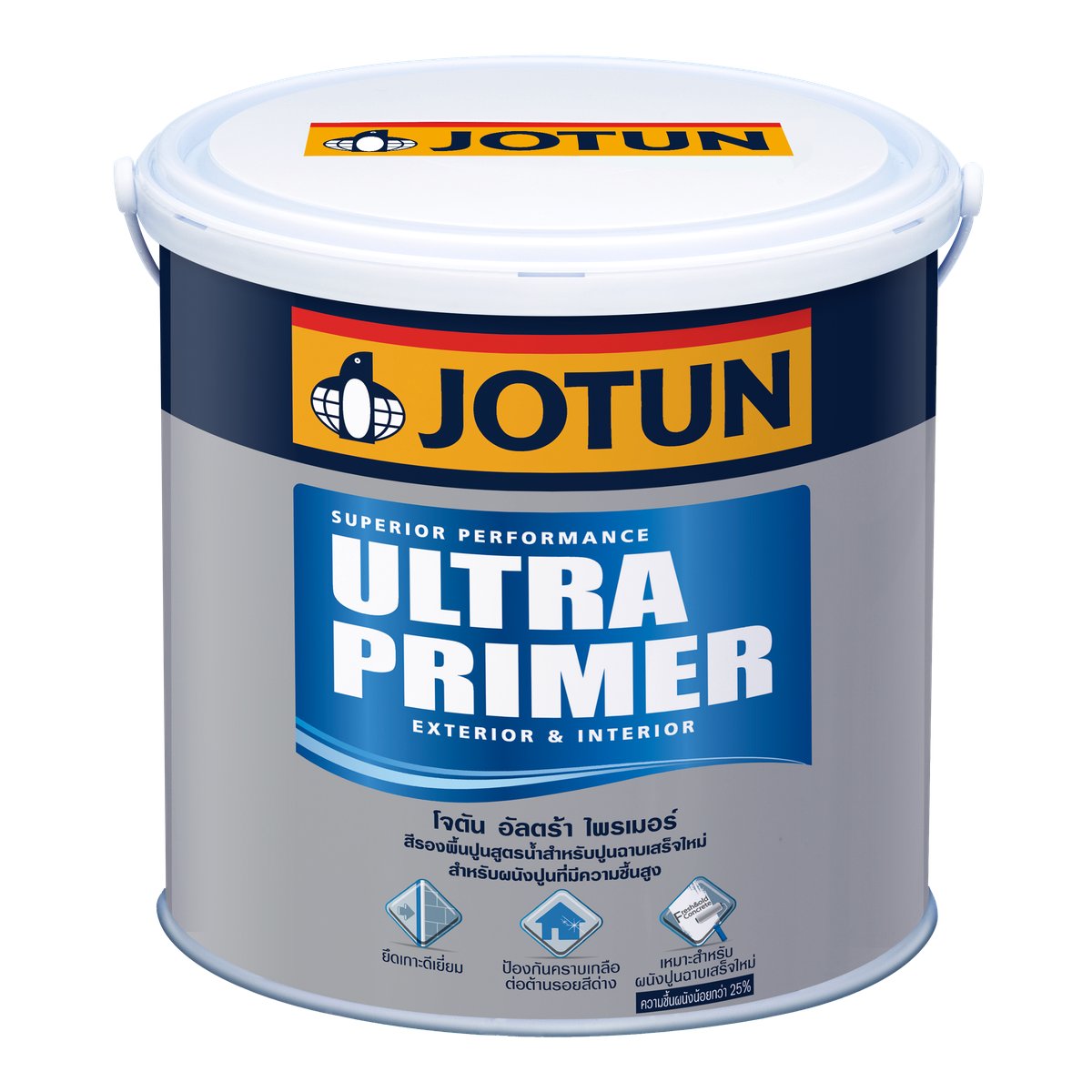 โจตัน อัลตร้า ไพรเมอร์ สีรองพื้นปูนสูตรน้ำ (Jotun Ultra Primer) ภาพที่ 1